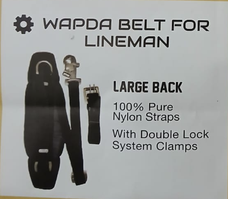 WAPDA Belt for Lineman
