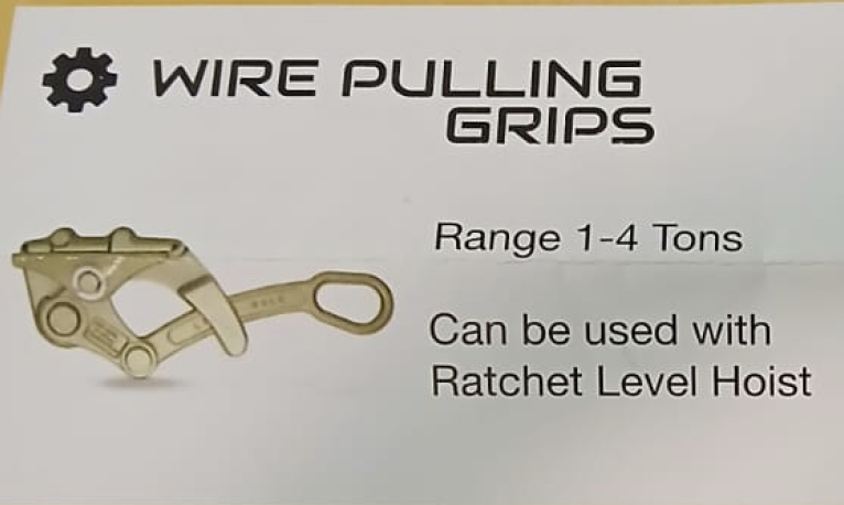 Wire Pulling Grips